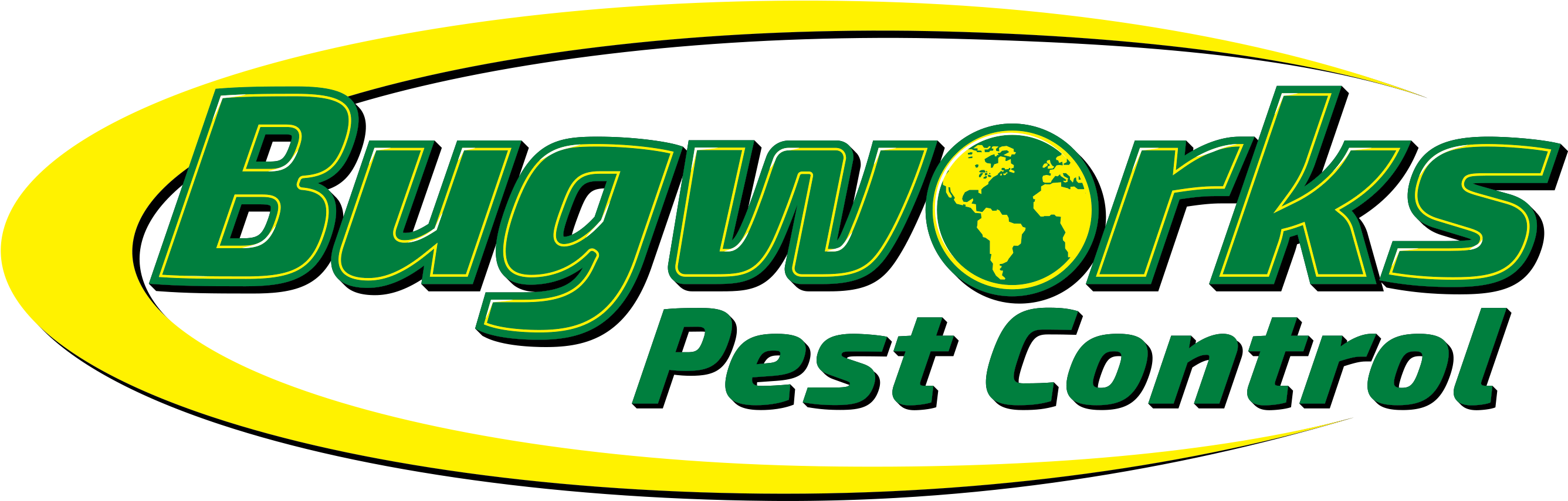 Bugworks Pest Control - Coy 10 Clipart (2730x1082), Png Download