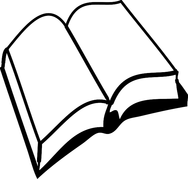 Book Clipart Black And White - Png Download (640x608), Png Download