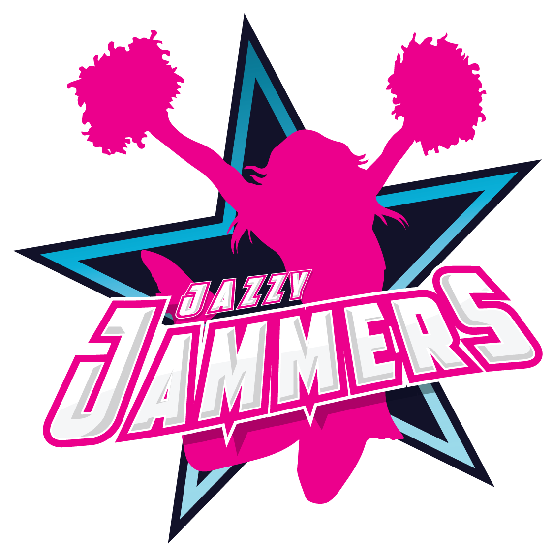 Basketball Dance Team Clipart Clip Art Royalty Free - Cheerleading Vector - Png Download (1263x1259), Png Download