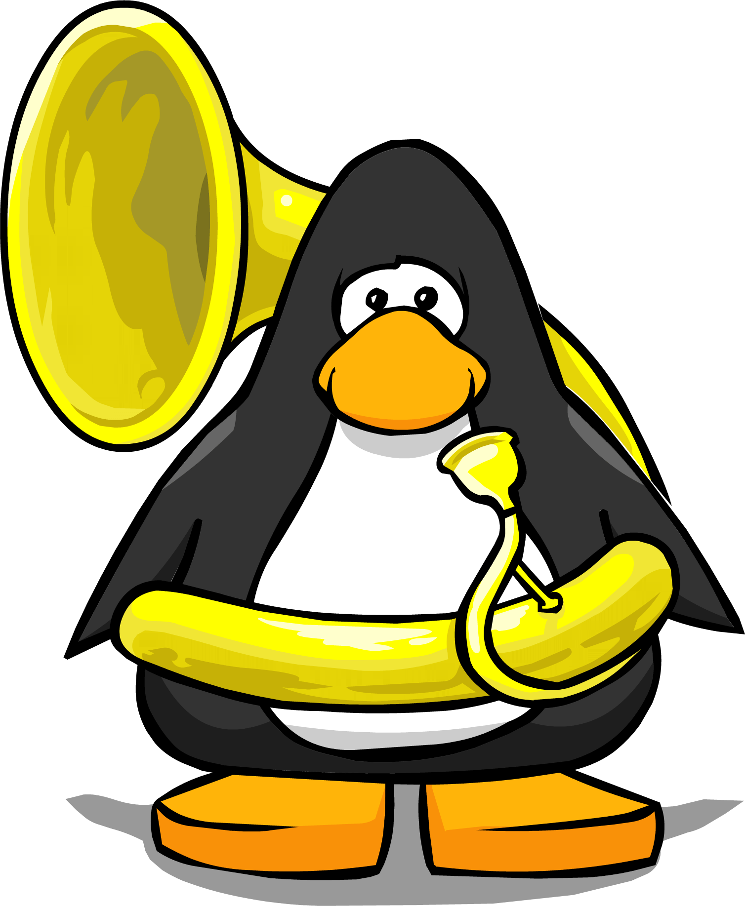 Tuba - Club Penguin Tuba Clipart (1508x1835), Png Download