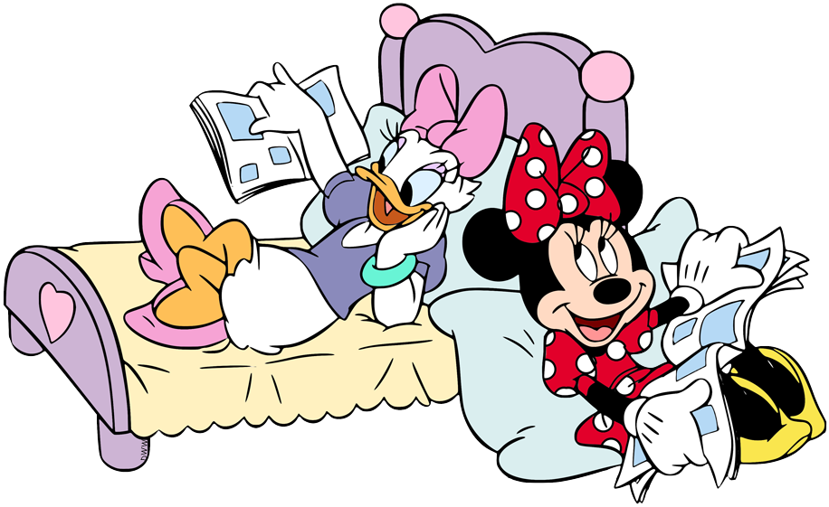 Transparent Can"t Remember Clipart - Daisy Duck And Minnie - Png Download (916x561), Png Download
