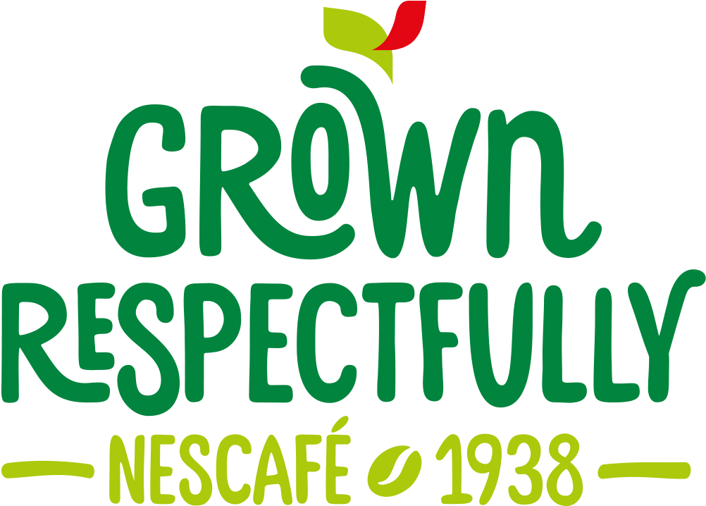 Logo Grown Respectfully Nescafé Clipart (1274x717), Png Download
