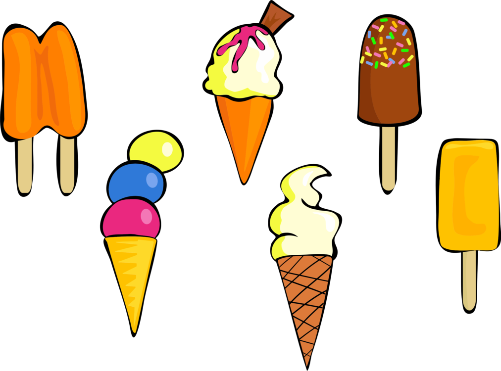 Ice Cream Cone,food,artwork - Variety Clipart - Png Download (1012x750), Png Download
