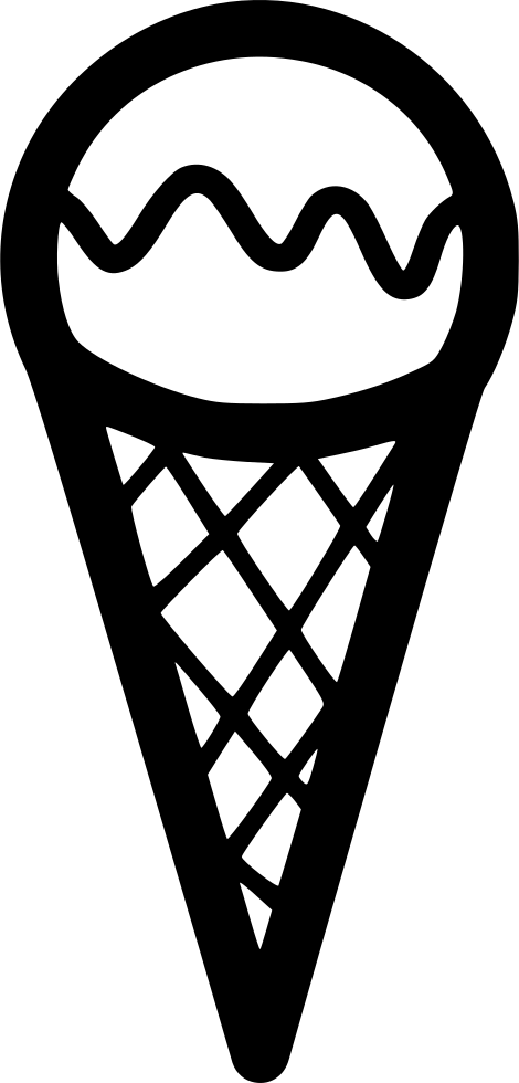 Ice Cream Cone Clipart (470x980), Png Download