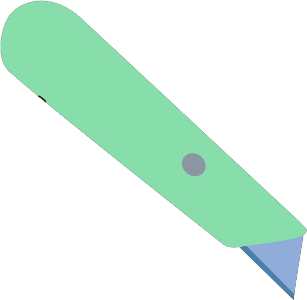 Craft Knife Png Icons - Craft Knife Clipart Transparent Png (600x600), Png Download