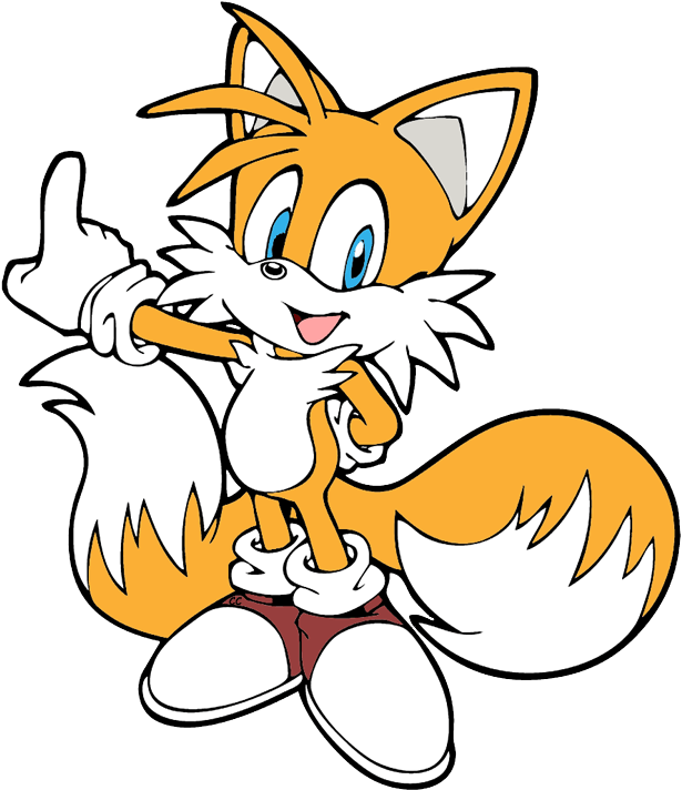 Sonic The Hedgehog Clip Art Image - Sonic Rush Adventure Tails - Png Download (624x722), Png Download