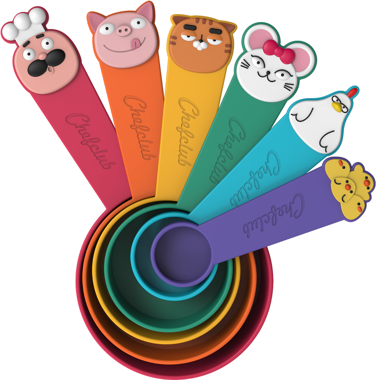 Chef Club Measurement Clipart (1600x1484), Png Download