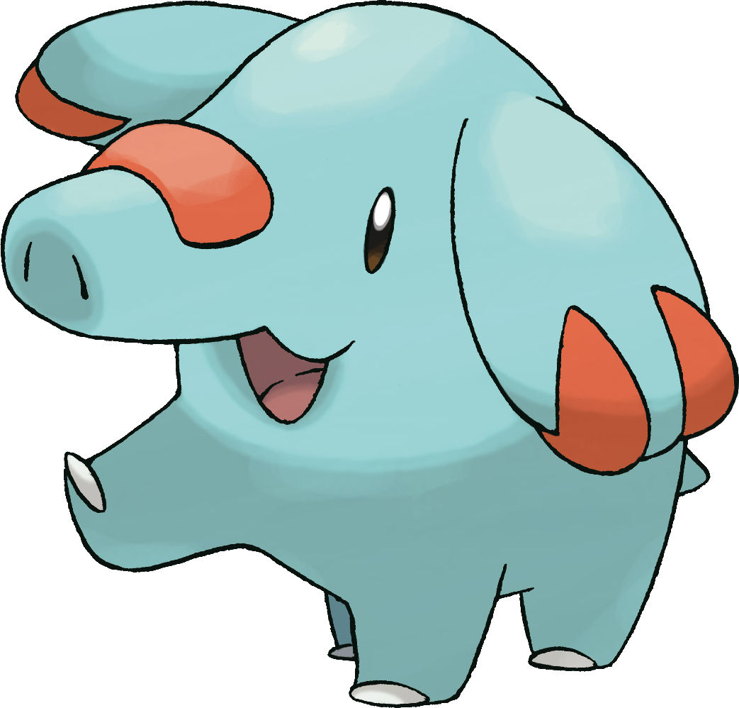 Download Pokemon Png File - Phanpy Pokemon Clipart (1043x998), Png Download