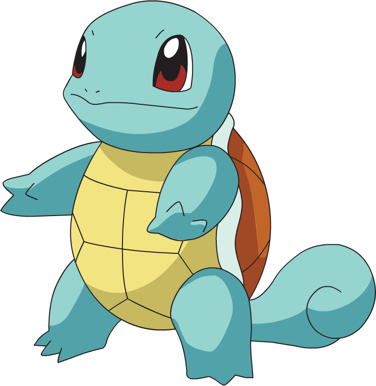Squirtle Pokemon Clip Arts - Squirtle Pokemon Charmander - Png Download (758x777), Png Download