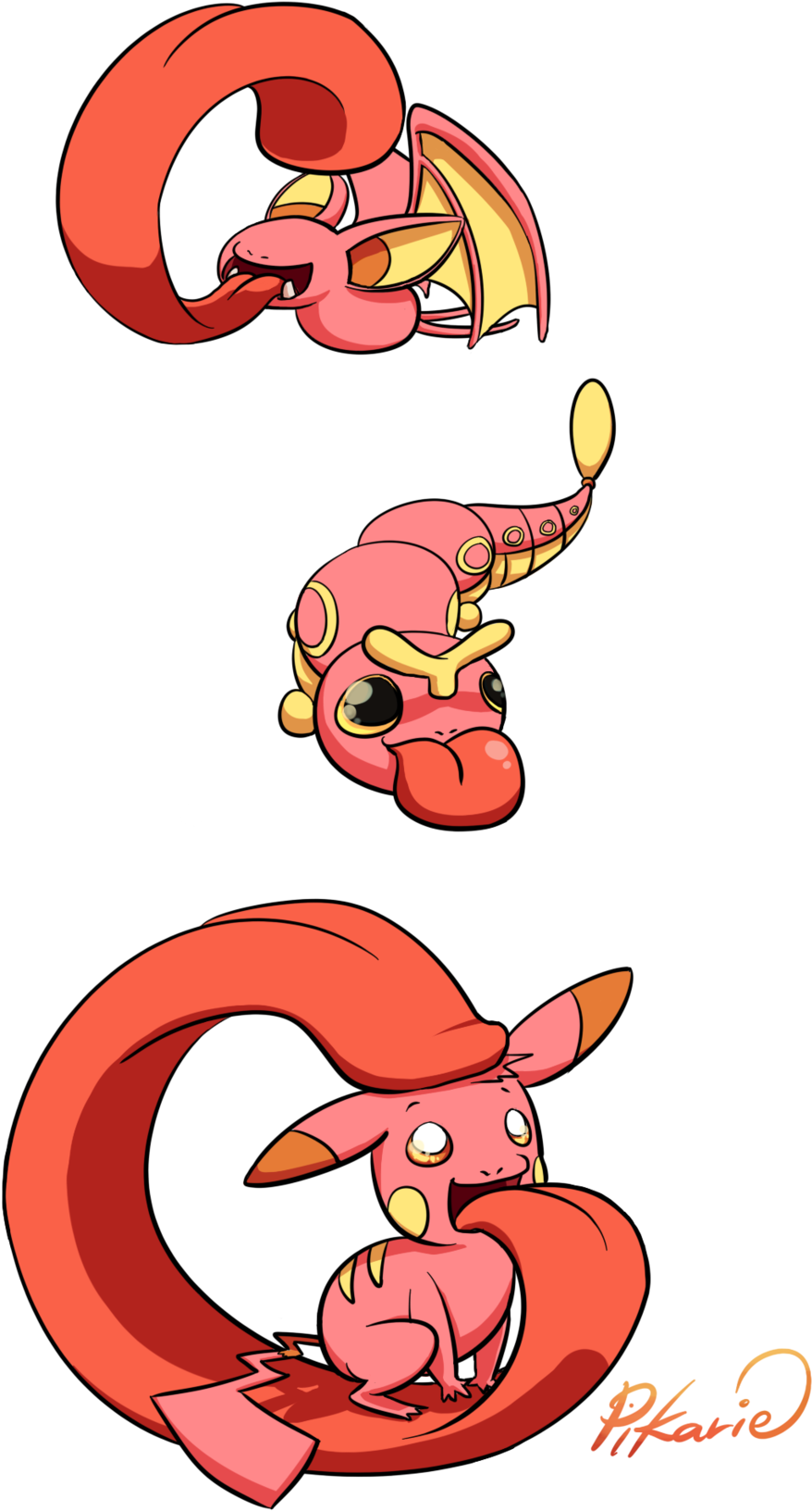 Pikachu Cartoon Nose Clip Art Organism Lickitung Fusion Png
