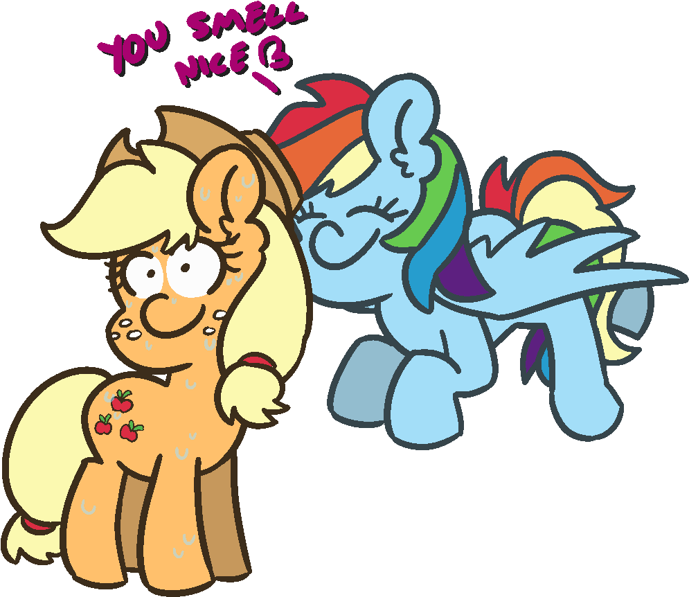 Nice Smell - Cartoon Clipart (1000x900), Png Download