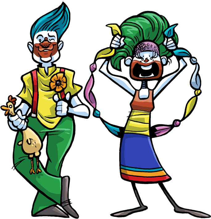 Cartoon Clipart (694x714), Png Download