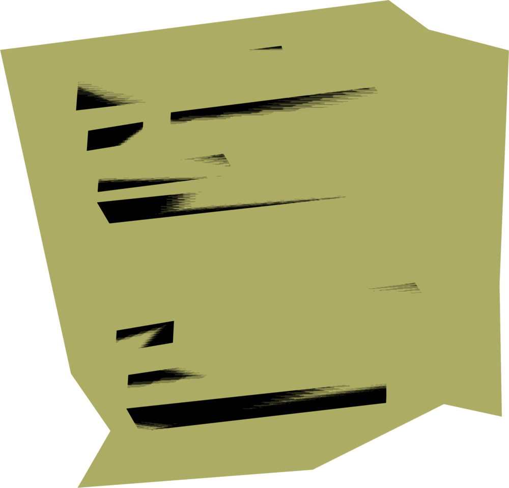 Transparent Long List Clipart - Paper - Png Download (1000x959), Png Download