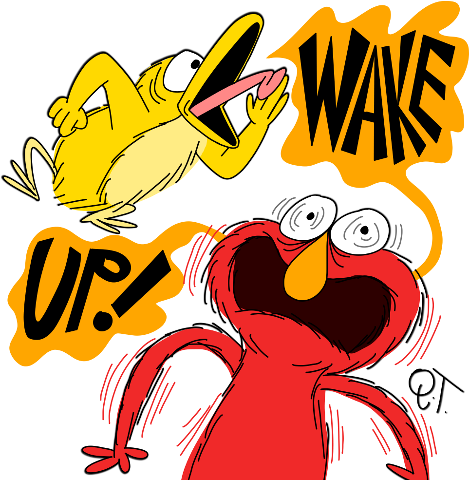 Elmo Big Bird Count Von Count Sesame Workshop Dr - Elmo In Grouchland Big Bird Clipart (1000x1000), Png Download