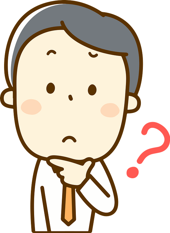 Businessman Doubt Clipart - Ponder Clipart - Png Download (583x800), Png Download