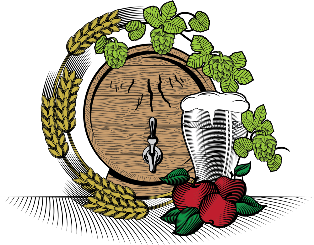 Finger Lakes Craft Beverage - Illustration Clipart (1000x782), Png Download