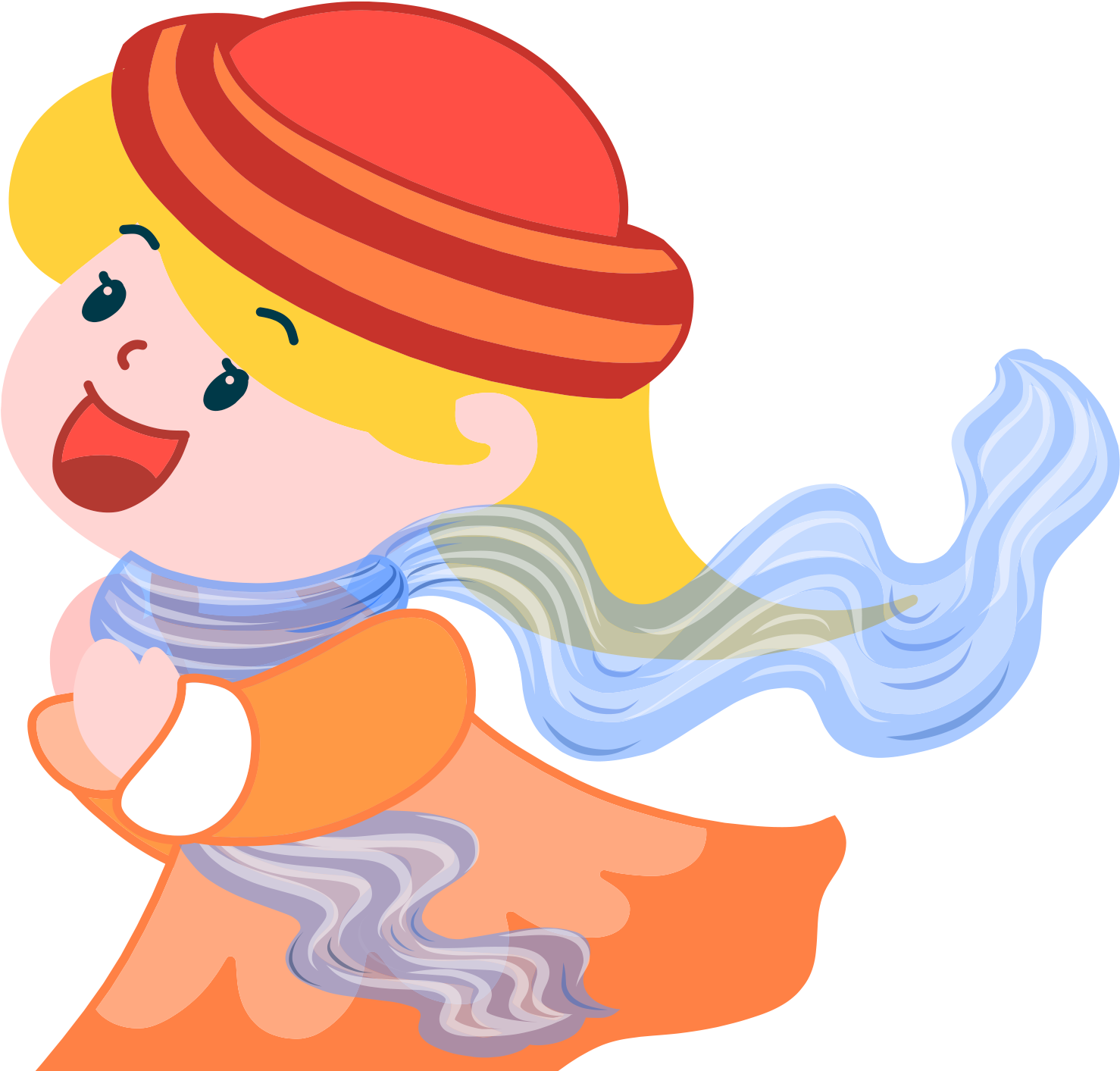 Diaphanous Cartoon Clipart (2112x1478), Png Download