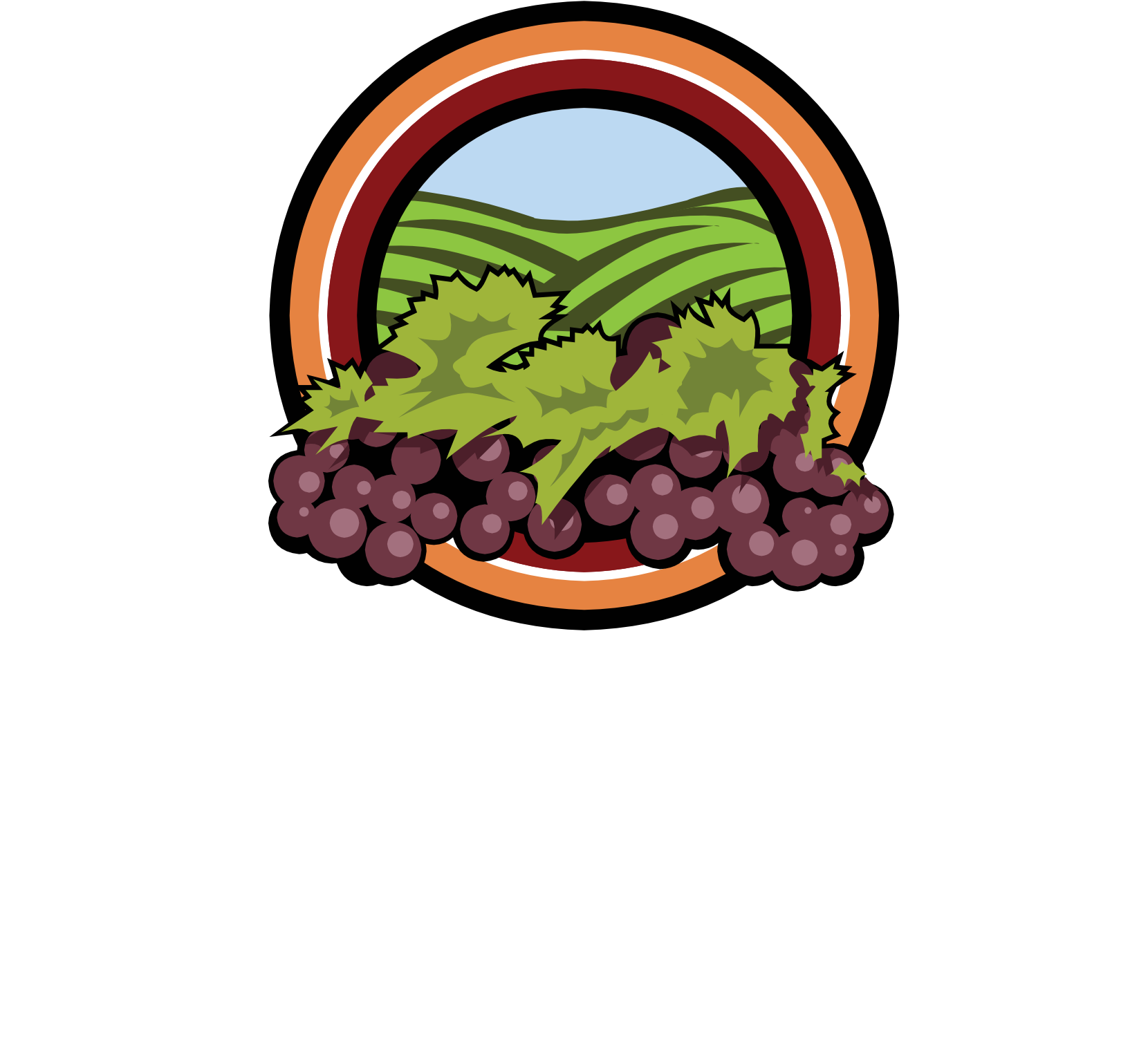 Casa Pipino - Grape Clipart (1678x1611), Png Download