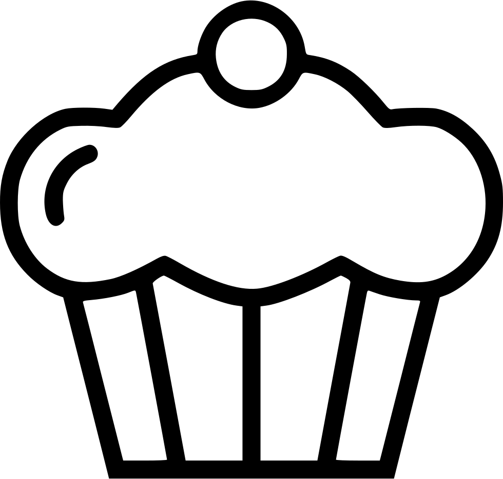 Cup Ice Cream Confectionery Sugar Treat - Ice Cream Cup Black And White Clipart - Png Download (980x932), Png Download