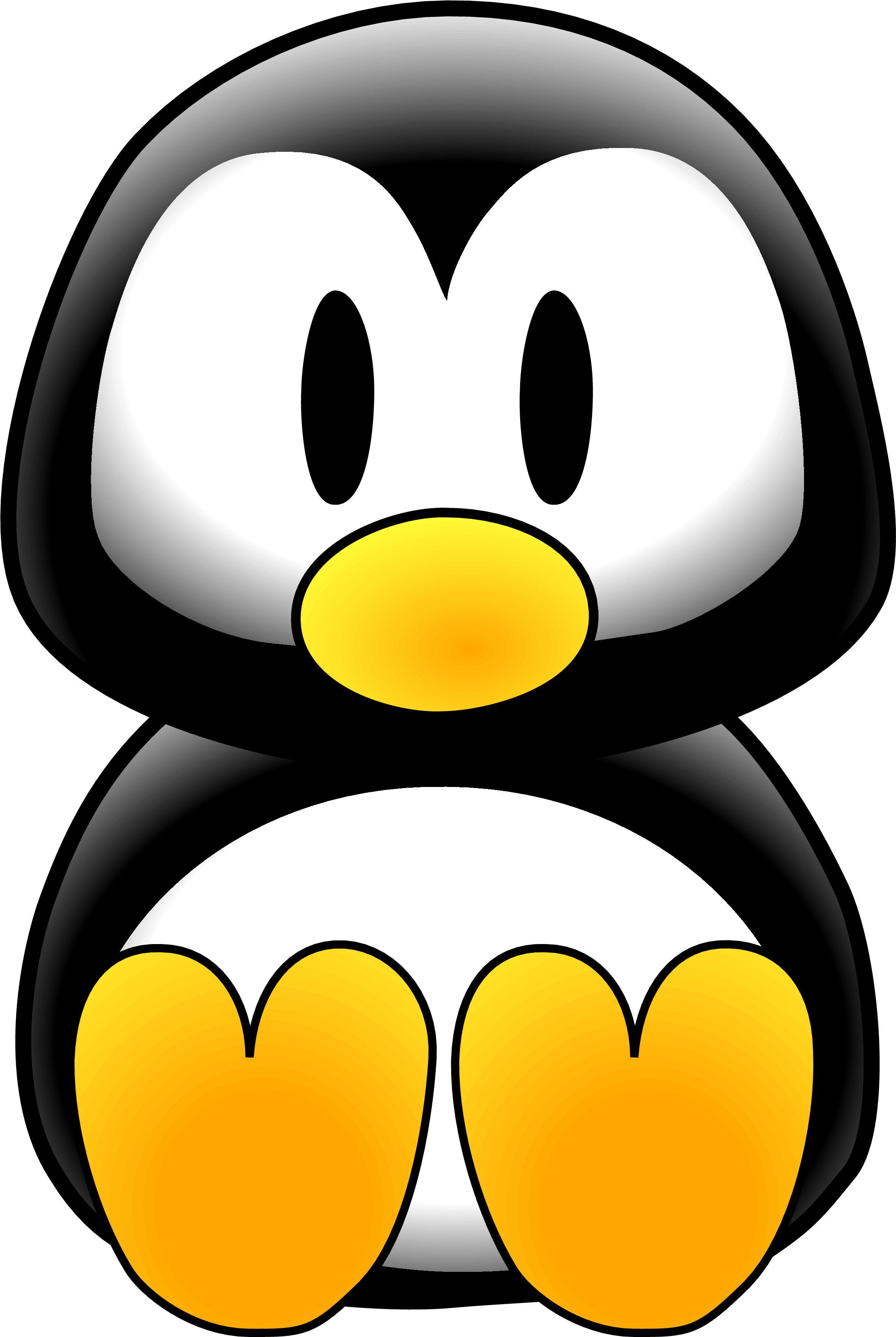 Penguin Clip Art - Png Download (857x1280), Png Download