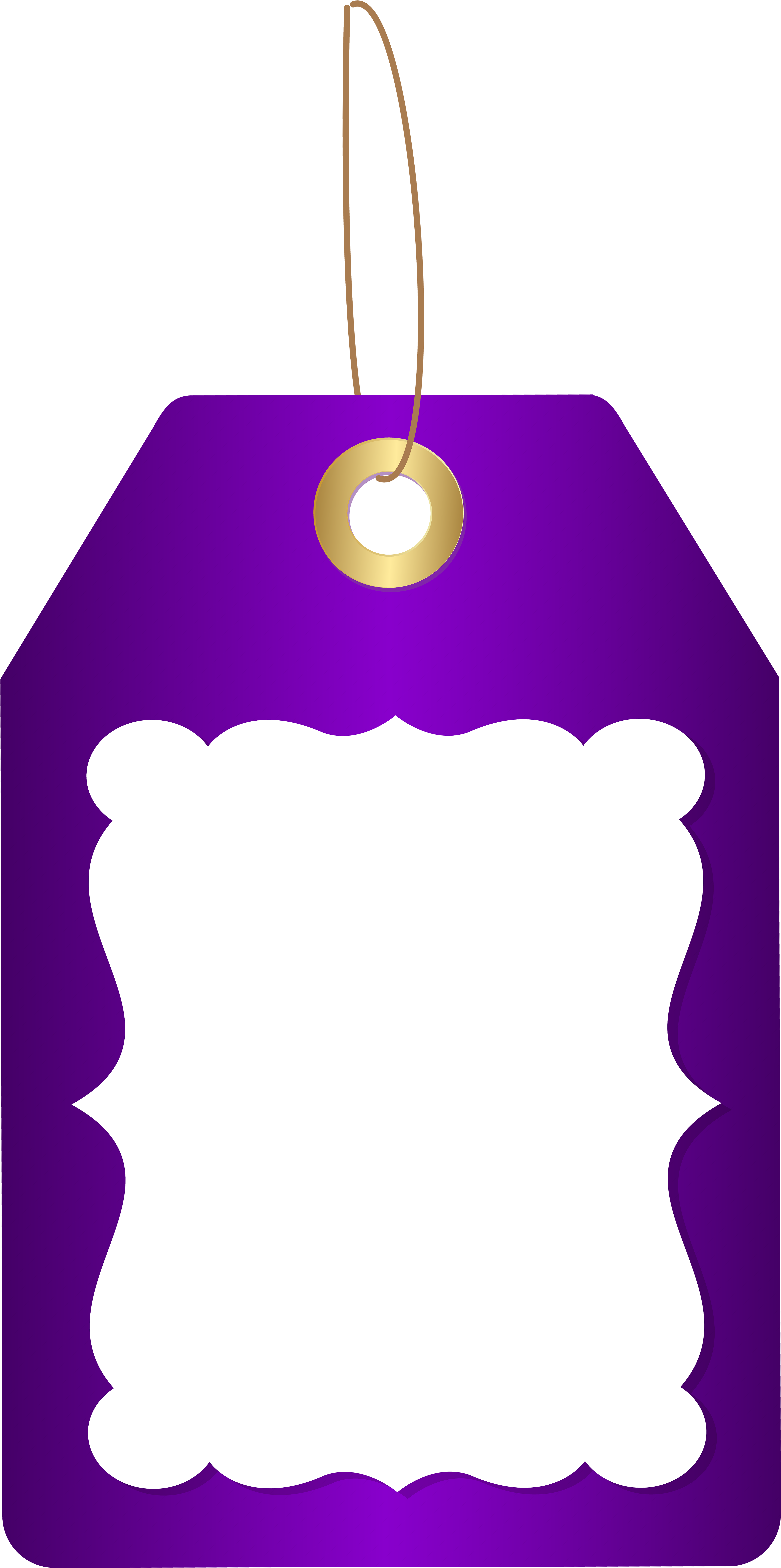 Purple Deco Price Tag Png Clip Art Imageu200b Gallery - Purple Price Tag Png Transparent Png (4053x8000), Png Download