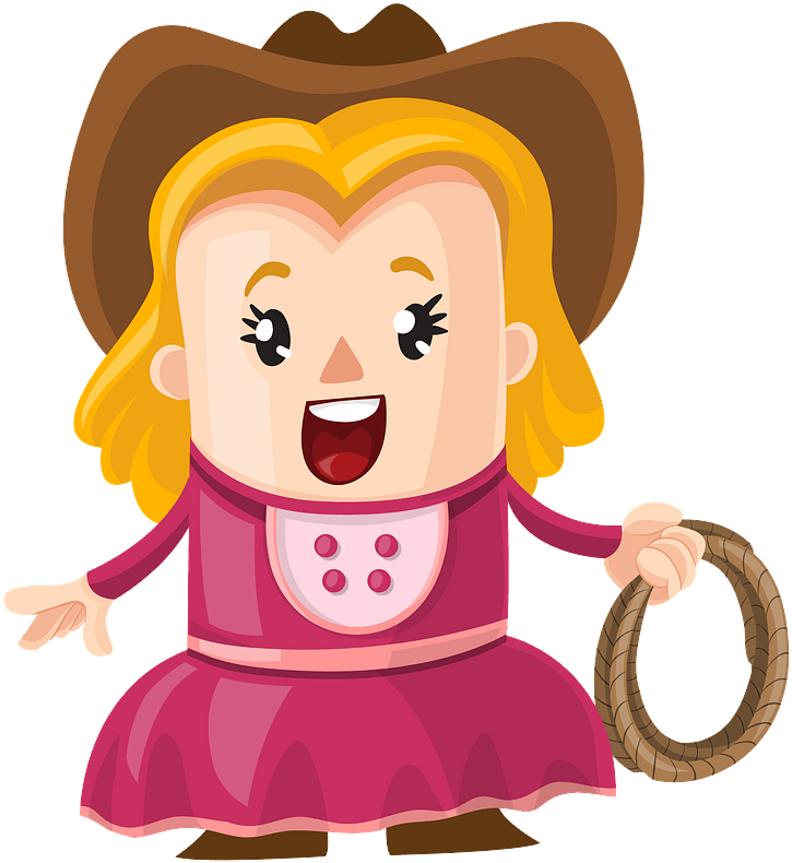 Cowgirl Clipart - Country Western Dress Up Day - Png Download - Full