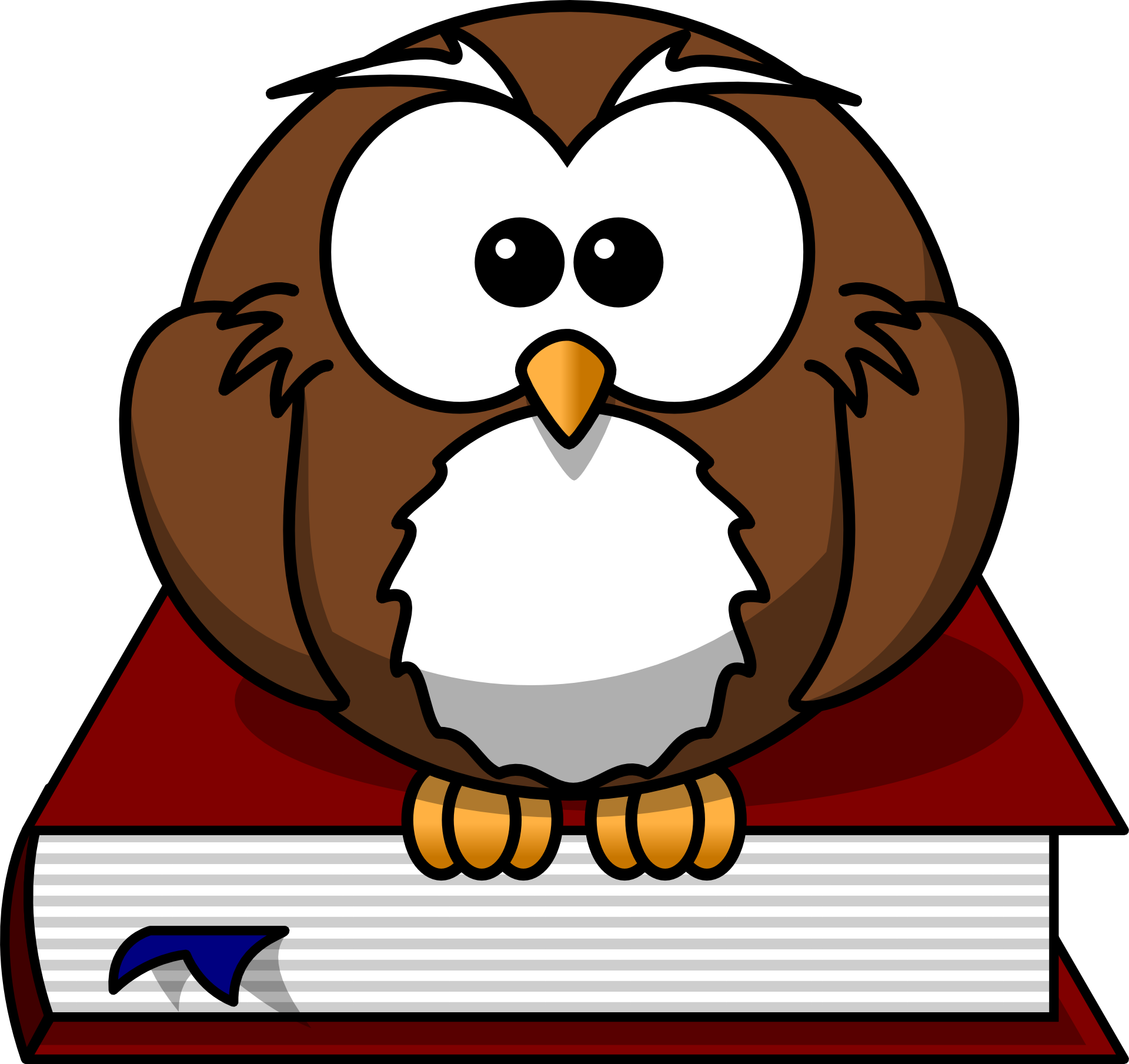 Cartoon Owl Clipart (640x603), Png Download