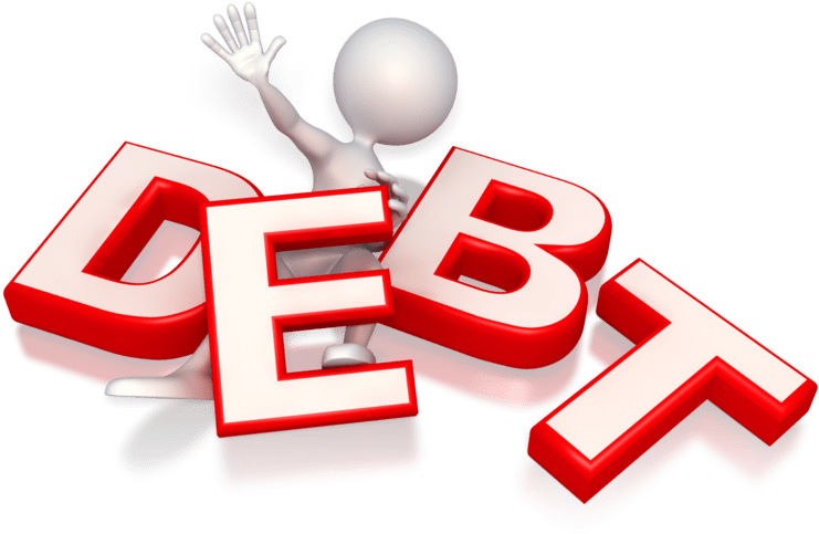 The Canadian Loan Landscape Part - Debt Transparent Clipart (800x505), Png Download