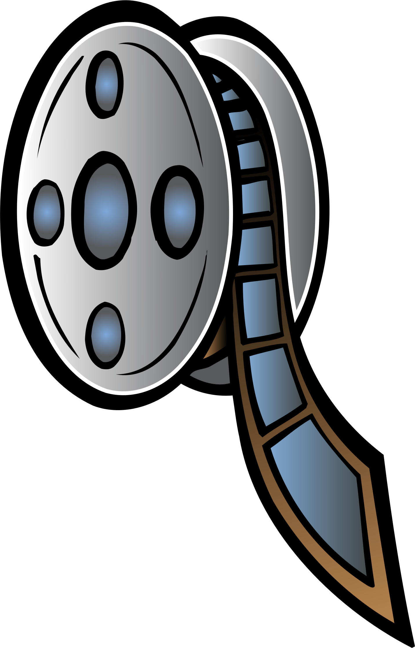 Free Film Reel Clip Art Free Film Reel Clip Art - Free Film Reel Clipart - Png Download (523x800), Png Download