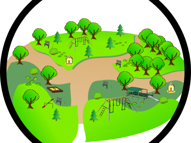 Transparent Park Clip Art - Png Download (640x480), Png Download