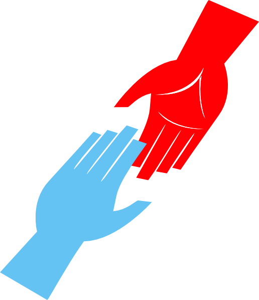 Helping Hands Clip Art - Png Download (516x597), Png Download