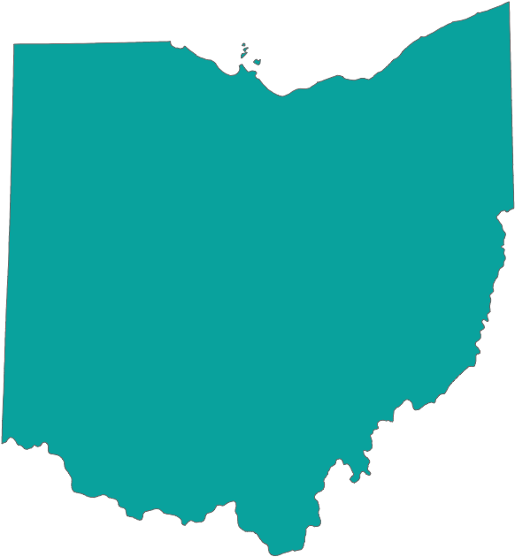 Picture Frames Clip Art - Ohio District Map 2019 - Png Download (800x800), Png Download
