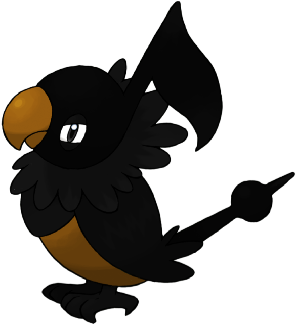 Chatot Pokemon Clipart (640x640), Png Download