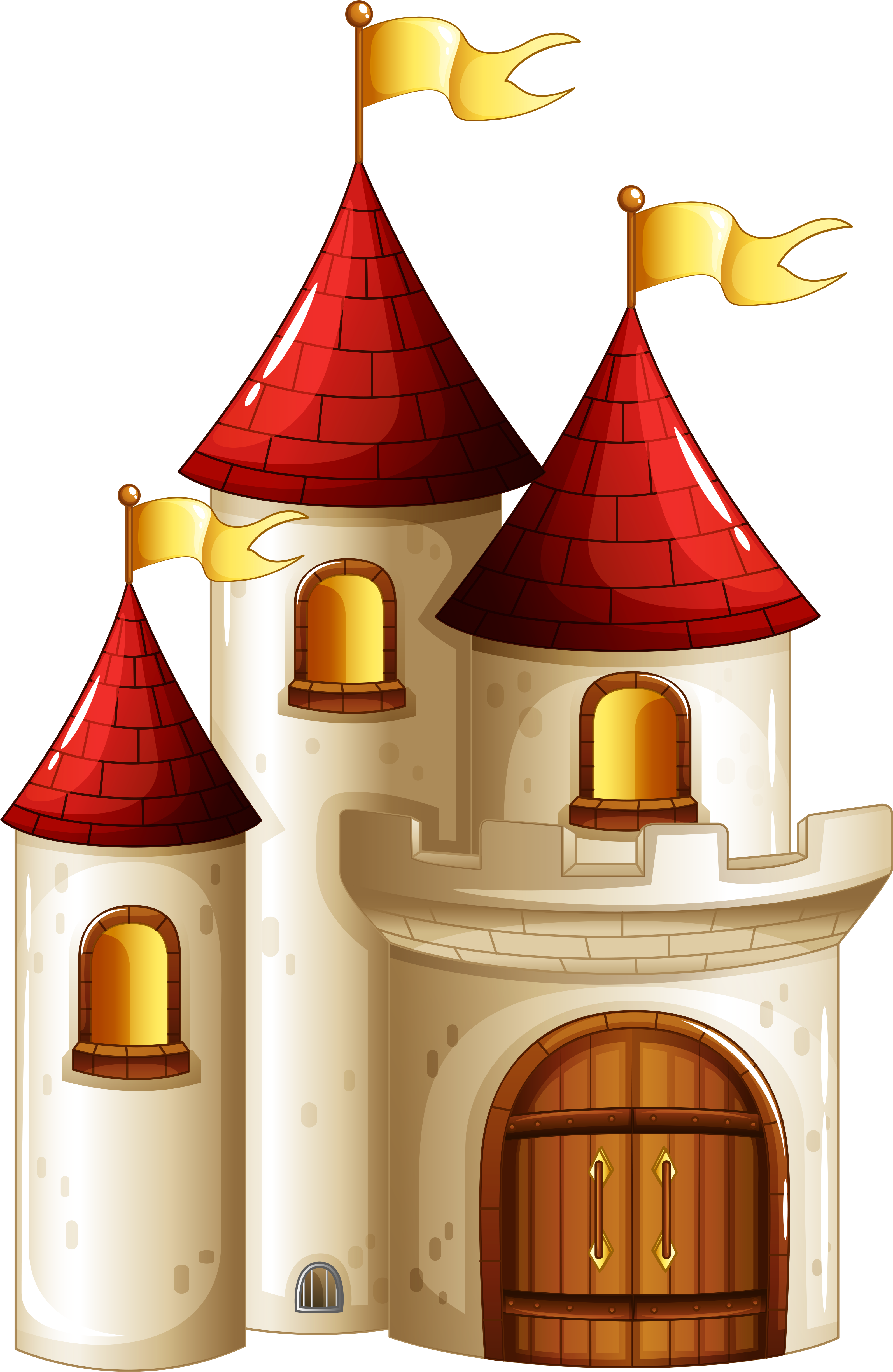 Transparent Small Castle Png - Small Castle Clipart (3189x4901), Png Download