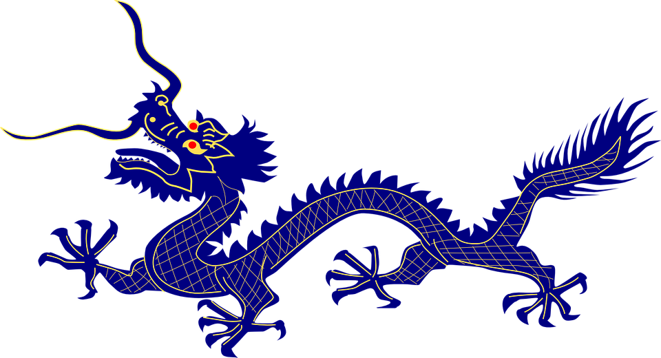 Cute Chinese Dragon Clipart - Png Download (960x520), Png Download