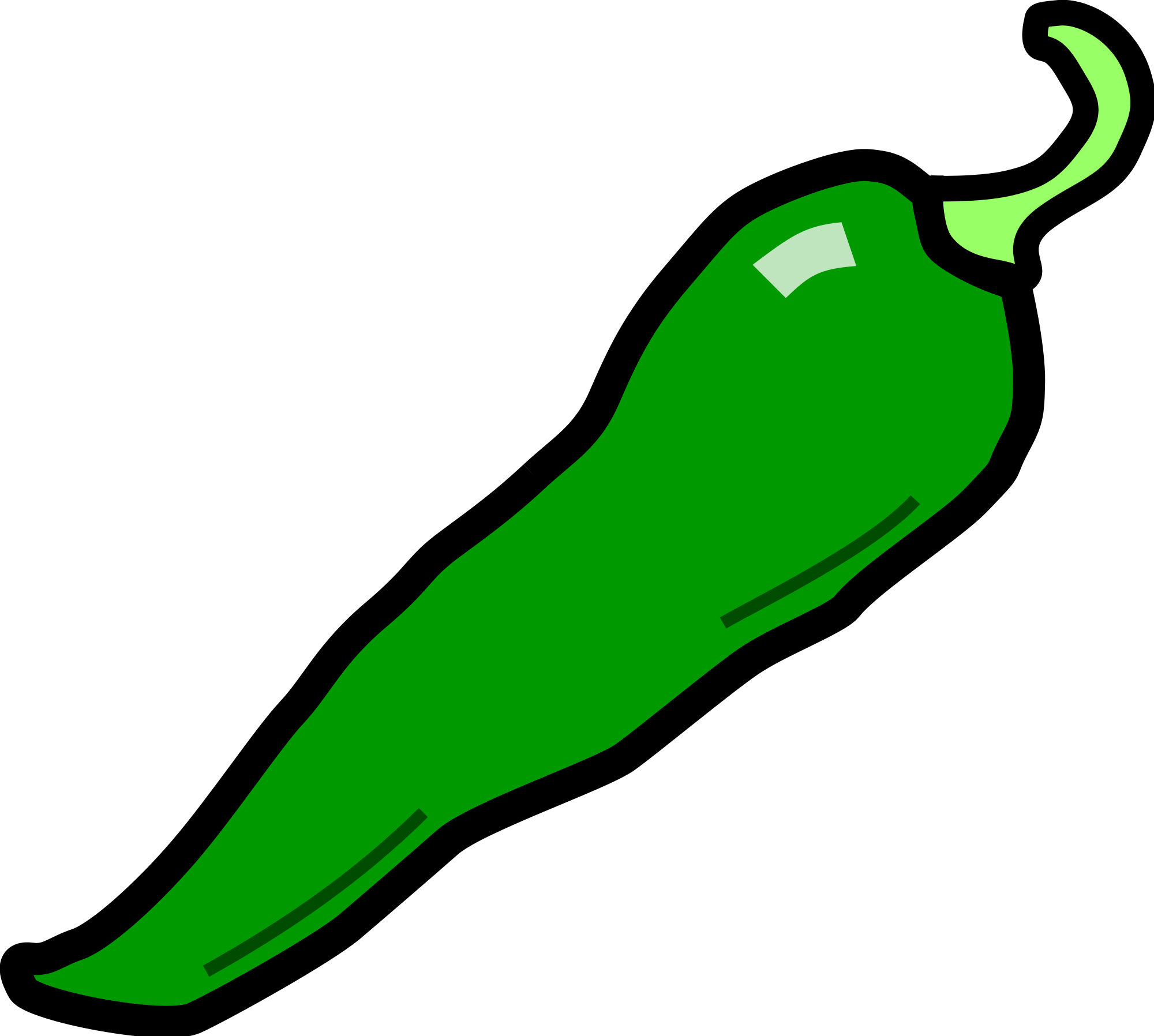 Chili Pepper Clip Art - Png Download (2000x1796), Png Download