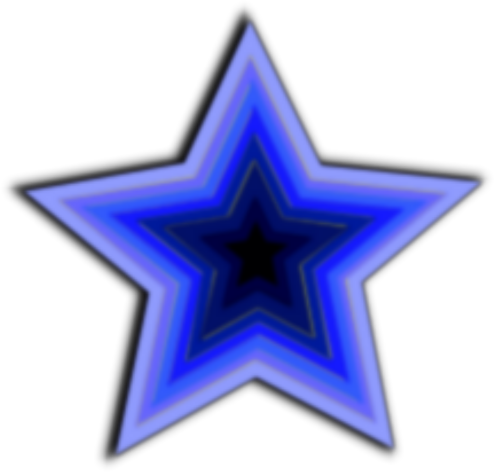 Blue Star Clipart (1024x1024), Png Download