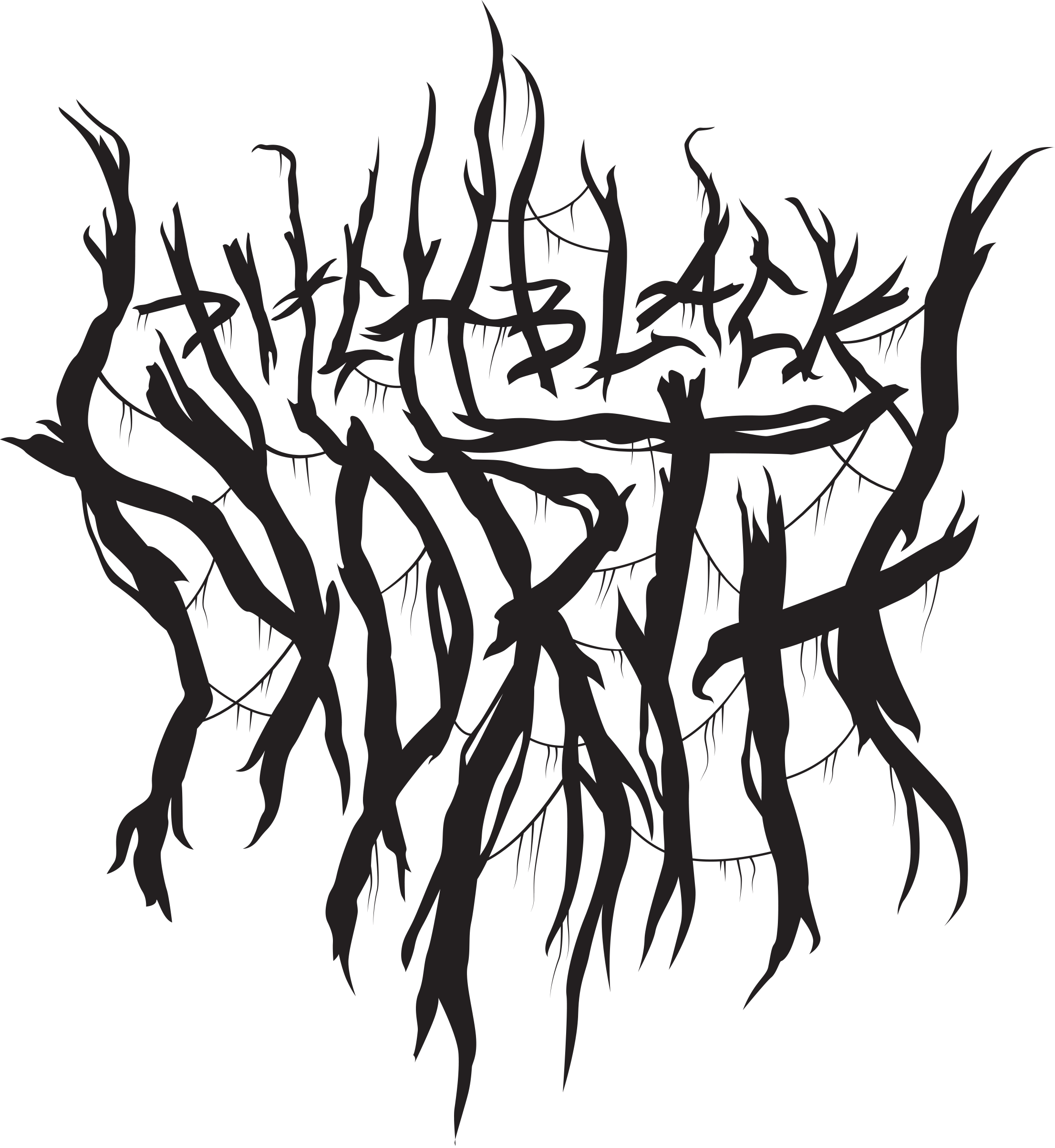 Home Pitch Black North - Illustration Clipart (2212x2405), Png Download