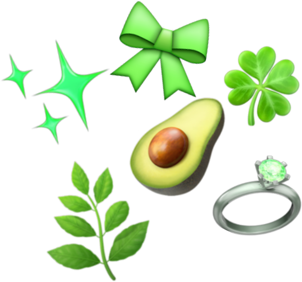 #star #green #emojis #greenemoji #emojiwallpaper #cluster Clipart (1773x1773), Png Download