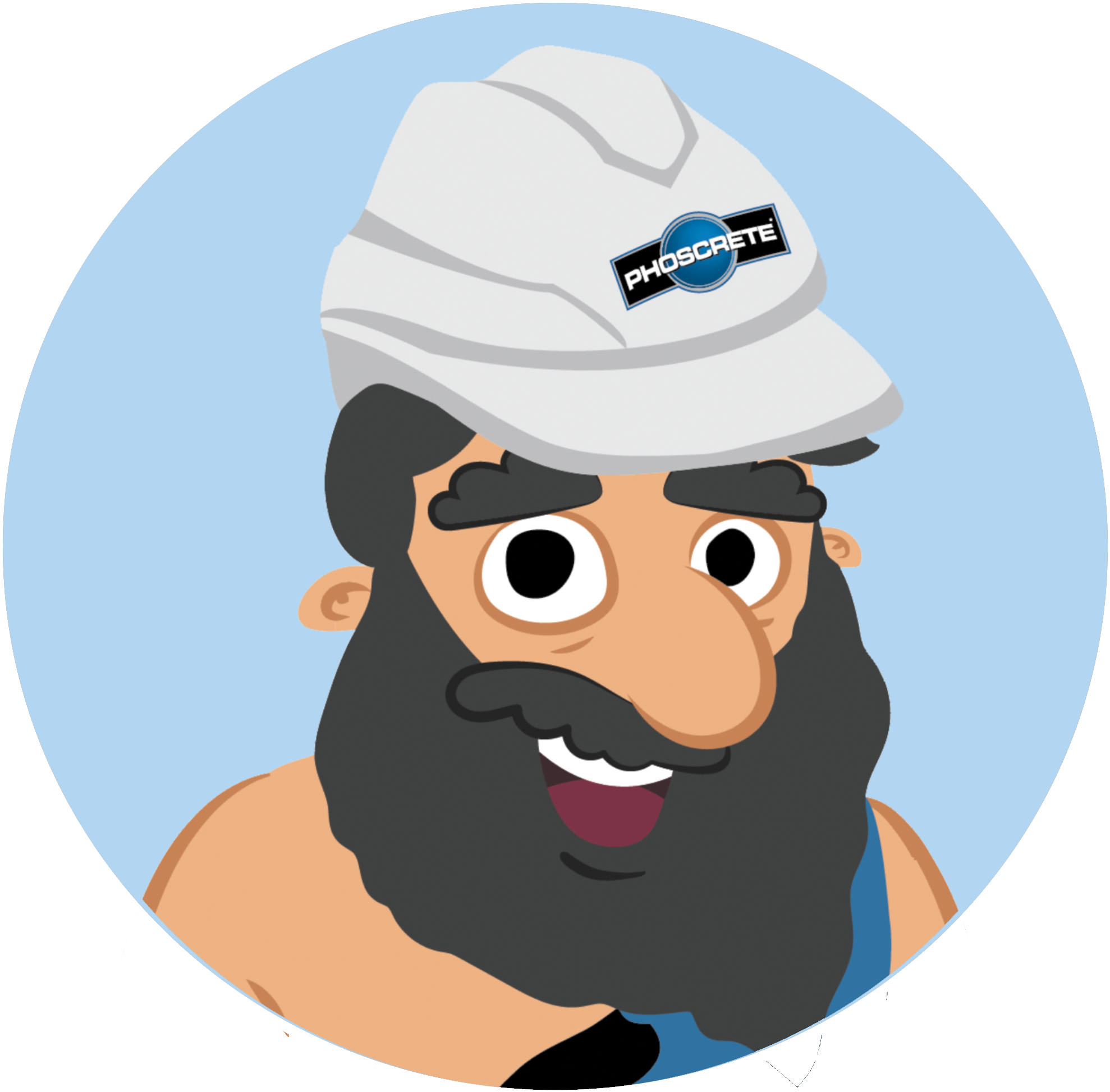 Jeano, Inventor Of Phoscrete Concretes - Cartoon Clipart (2000x2000), Png Download