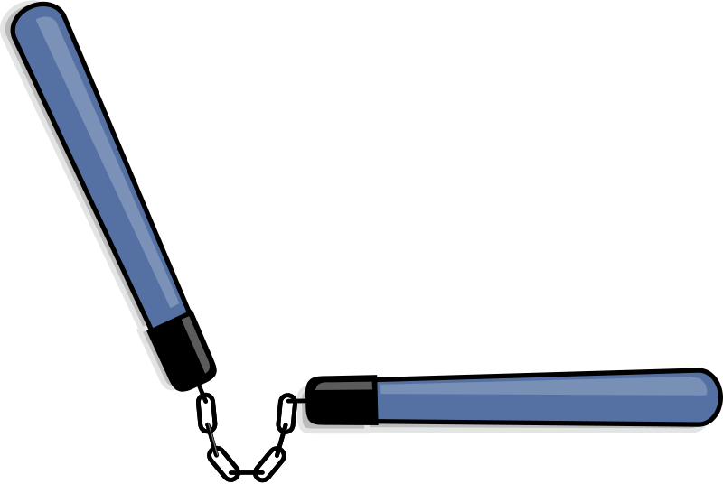 Nunchaku - Nunchaku Png Clipart (800x536), Png Download