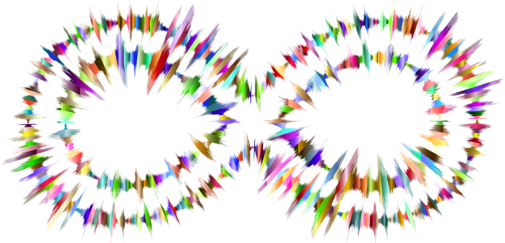 Sound Waves Sound Infinity Clipart (1024x493), Png Download