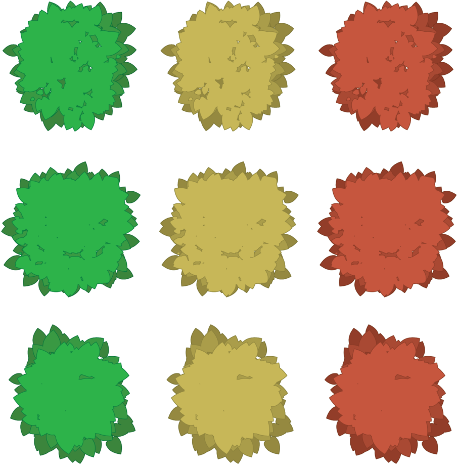 Tree Overhead Clipart - Png Download (960x960), Png Download