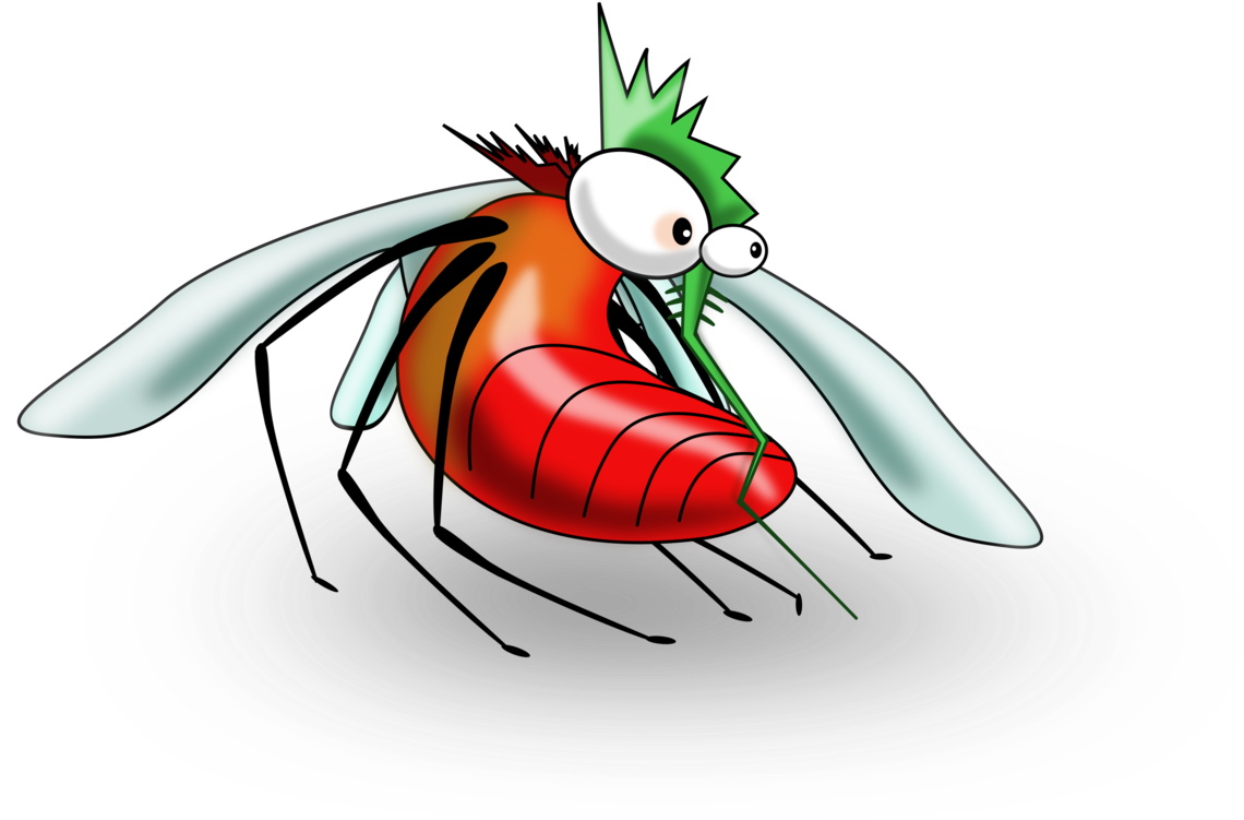Fly,decapoda,art - Mosquito Clipart (1162x750), Png Download
