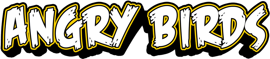 Angry Birds Logo Png Clipart (1000x339), Png Download