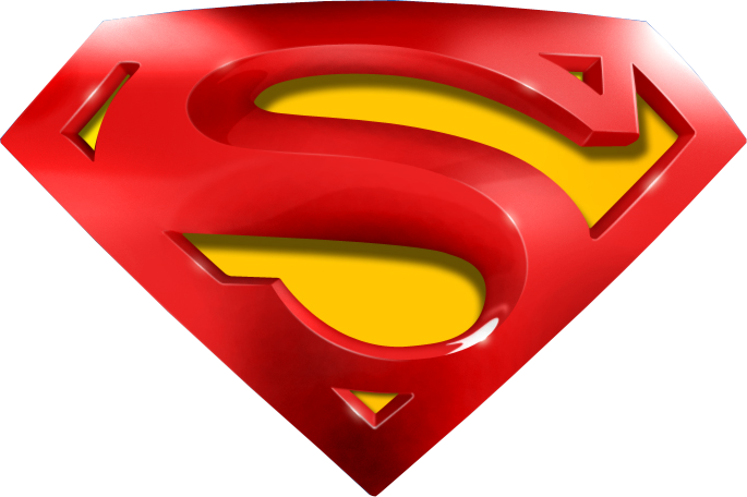 Superman Logo Clipart Large - Superman Logo Psd - Png Download (685x456), Png Download