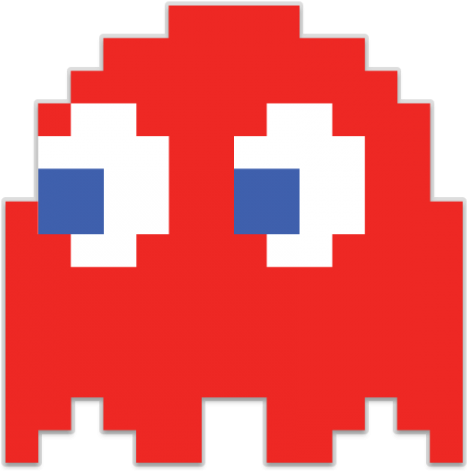 Download Pixelated Pac Man Ghost Clipart - Full Size Clipart ...