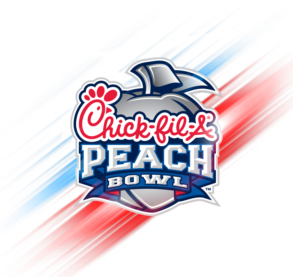 Chick Fil A Peach Bowl 2019 Clipart (1200x1135), Png Download