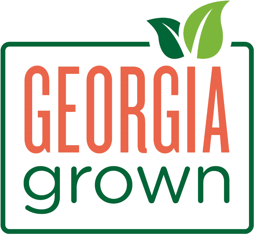 Georgia Grown Logo Vector Clipart (975x900), Png Download