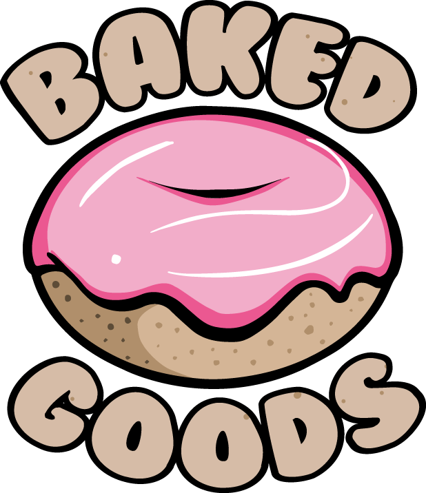 Logo De Baked Goods Clipart (618x716), Png Download